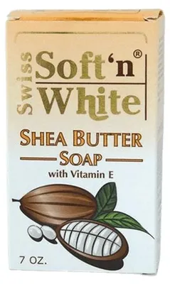 Obrázok produktu pre Švajčiarske mydlo Soft'n White Shea Butter 200g