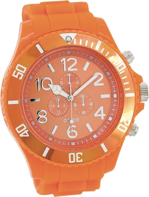 Image de Montre Oozoo à quartz analogique pour hommes, bracelet orange Timepieces D2UOC4826A