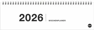 Produktbild von Black&White Wochenquerplaner 2026
