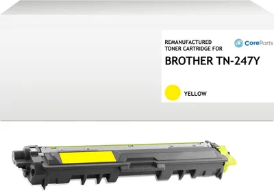Image de CoreParts Lasertoner pour Brother Jaune