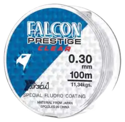 Image de Falcon Prestige Fluorocarbon 100 m Transparent 0,300 mm Transparent 0,300 mm