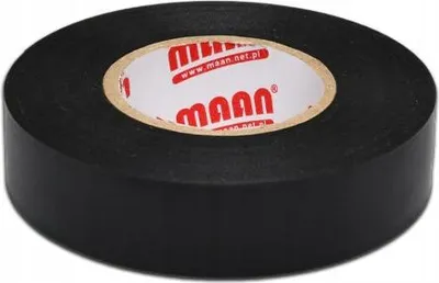 Zdjęcie produktu dla Taśma Izolacyjna 19 Mm  20 M Czarna - Pvc, Odporna I Elastyczna