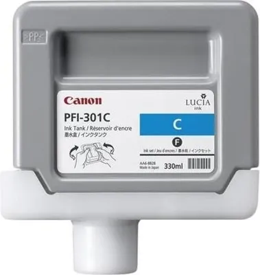 Obrázek produktu pro Canon PFI-301C, Azurová, 330 ml, 1 kusů