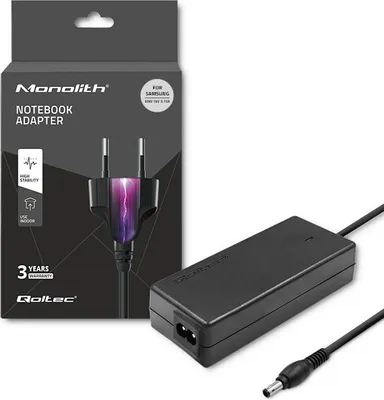 Produktbild von Qoltec 50015.60W, Laptop, Drinnen, 100-240 V, 50/60 Hz, 60 W, 19 V