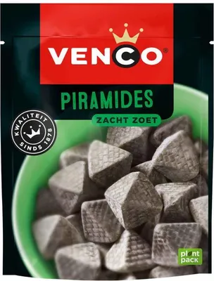 Produktbild von Venco Piramides Zacht Zoet 235g (MHD 01.06.2026)