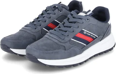 Produktbild von Tom Tailor Herren Low Sneaker Dunkelblau Synthetik  Größe: 46