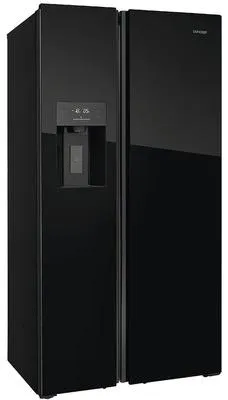 Obrázek produktu pro Concept LA7691BC, Stojací, Americká dvířka, Černá, Dotyk, 556 l, SN-T