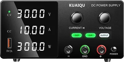 Zdjęcie produktu dla Zasilacz laboratoryjny, regulowane napięcie 30V, szybkie ładowanie USB, SPPS-G3010 30V10A
