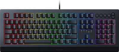 Produktbild von Razer Cynosa V2, Kabelgebunden, USB, Membran Key Switch, QWERTY, RGB-LED, Schwarz