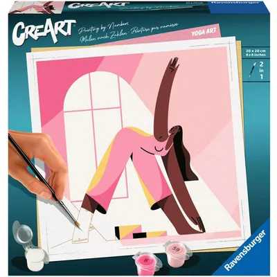 Image de Ravensburger CreArt Peinture sur chiffres - Yoga