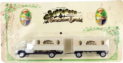 Produktbild von Gerolsteiner Sprudel Spielzeug LKW mit Anhänger