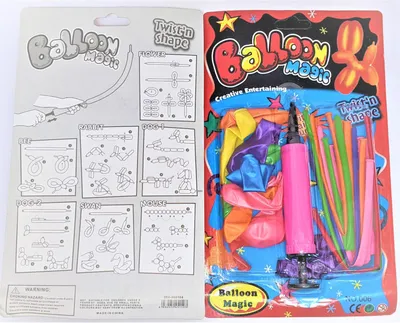 Obrázek produktu pro Set Modelovacích balonku s pumpičkou.