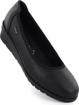 Produktbild von Rieker Damen Ballerina 40966-37, 40966-38, 40966-39, 40966-40, 40966-41, 40966-42, 40966-43 RIE-L5360 schwarz 39