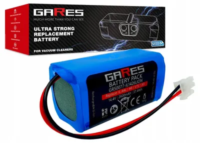Zdjęcie produktu dla GARES Akumulator Bateria do ECOVACS 4ICR19/65 Deebot CR130 X580 | 14,4V 2,6Ah | Seria Wzmocniona High-Performance | Wysoka Moc