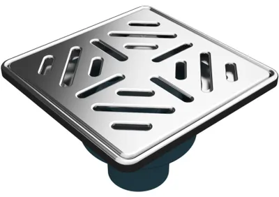 Produktbild von Bodenablauf Ablaufrinne Dusch Ablauf 15x15 cm Duschrinne Badablauf Siphon Bad