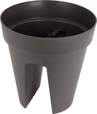 Produktbild von Artevasi Capri Balcony Pot, Anthrazit, 10 l, 450 mm, 300 mm, 300 mm, 6 Stück(e)