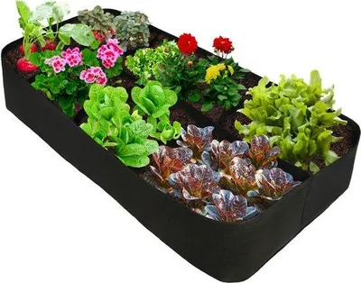 Produktbild von Große Erhöhte Gartenbeete, 6x3Ft, 8 Kammern, für Gemüse, Blumen, Kräuter