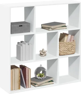Produktbild von vidaXL Raumteiler-Bücherregal Weiß 102x29x103,5 cm Holzwerkstoff