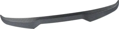 Image de Aile de spoiler arrière pour le coffre de toit, améliore le kit de lèvre arrière aérodynamique pour 8V bicorps 2014 à 2020 de style carbone