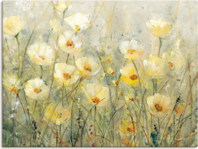 Produktbild von ARTland Leinwandbild Sommer in voller Blüte I Größe: 40x30 cm