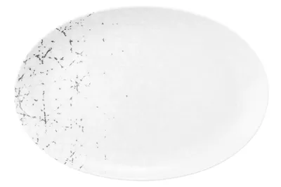 Produktbild von SELTMANN Liberty Teller flach, oval, Länge: 350 mm, Breite: 240 mm, brace