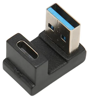 Produktbild von U-förmiger USB-Stecker auf USB-Buchse Adapter 10 Gbit/s USB Typ CU Verlängerungsadapter für Laptop-Netzteil und Powerbank