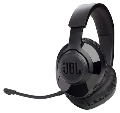 Productafbeelding van JBL Quantum 350, Draadloos, Gaming, 20 - 20000 Hz, 247 g, Koptelefoon met microfoon, Zwart
