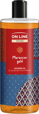 Produktbild von ON LINE Senses Duschgel - Moroccan Gold 500 ml