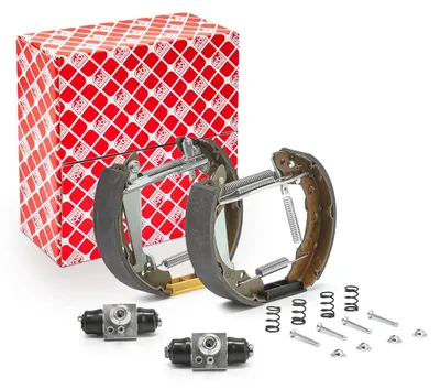 Produktbild von Febi Bremsbackensatz Trommelbremsen Set Hinten für VW GOLF III (1H1) 37547