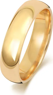 Produktbild von 9 Karat (375) Gold 5mm Court Form Herren/Damen - Trauring/Ehering/Hochzeitsring, 53 (16.9); TRS188829KYRSM