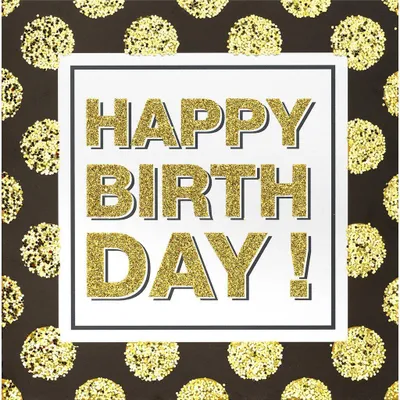 Produktbild von Geburtstag  Bling Bling  Quadratische Glückwunschkarte im Format 15x15