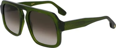 Zdjęcie produktu dla Okulary przeciwsłoneczne VICTORIA BECKHAM VB674S 302 TRANSPARENT GREEN 53/19/140 FEMALE