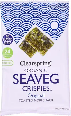 Productafbeelding van Clearspring Seaveg-Crispies Orginal (4 gr)
