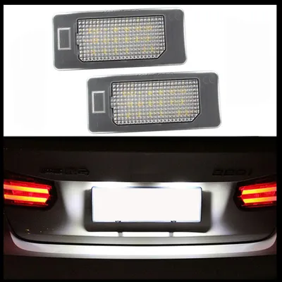 Produktbild von Kennzeichenbeleuchtung LED PREMIUM für Audi A1 A3 A4 B8 A5 8T A6 4G C7 TT Q3 Q5