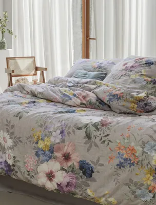Produktbild von Irisette GmbH & Co. KG Flausch-Baumwolle Bettwäsche Set Zobel 8633 Farbe pastel Größe 155x220+80x80
