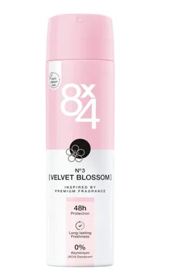 Immagine prodotto di 8X4 N°3 Velvet Blossom Deodorant Spray 150ml