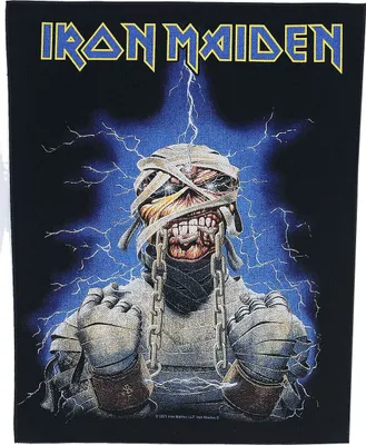 Produktbild von Iron Maiden Backpatch Powerslave Eddie multicolor Standard