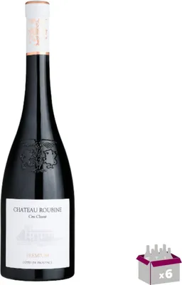 Image de 6 Chateau Roubine Cuvée Premium Rouge 2022 - Cru classe - AOP Cotes de Provence - 6x75cL