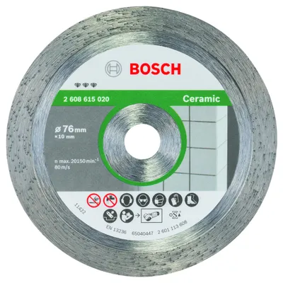 Produktbild von Diamanttrennscheibe Stein Ø 76mm SB 1,9mm für Bosch Winkelschleifer