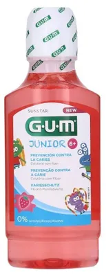 Produktbild von GUM Junior, 300 ml, Erdbeere, Flasche, Alkohol, 1 Stück(e)