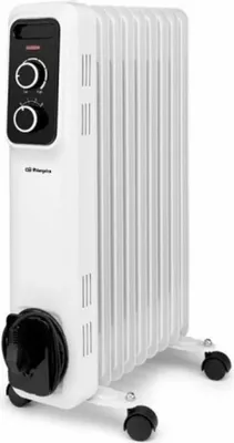 Obrázok produktu pre Orbegozo RS 2000, Olejový elektrický ohrievač, Olej, Vnútorný, Podlaha, Biela, Otočné