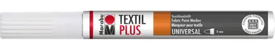 Produktbild von Textil Painter plus weiß 070 3 mm. Packung mit 6 Stück