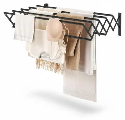 Imagen del producto de InAndOutdoorMatch - Perchero plegable - Montaje en pared -