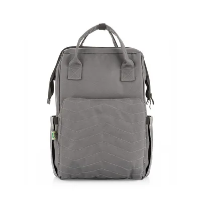 Zdjęcie produktu dla Wielofunkcyjny plecak z otworem do przewijania dziecka, wykonany z plastiku pochodzącego z recyklingu, Rear Growing Backpack 84221