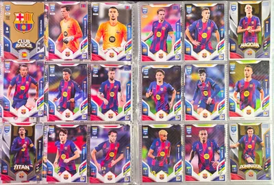 Produktbild von 2026 Barcelona Fifa 365 Team Set Of 18 Cards: Lewandowski, Yamal, Szczęsny