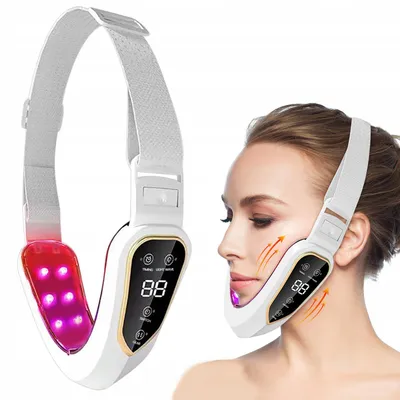 Image de LIFTING V Appareil de massage facial Thérapie LED 2en1 Electric V Face Shaping