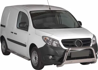 Zdjęcie produktu dla Listwy progowe ze stali nierdzewnej do Mercedes Citan 2012-2020 srebrne