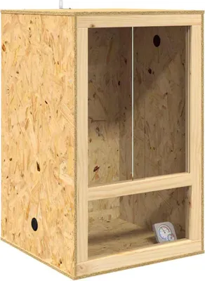 Immagine prodotto di vidaXL Terrario marrone 50 x 50 x 80 cm OSB