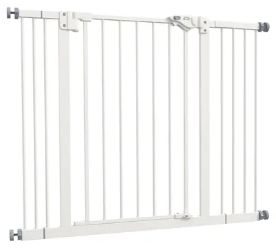 Immagine prodotto di Cancellino per Cani Estensibile 74-100x77 cm in Metallo Bianco