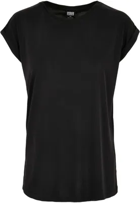 Image de Urban Classics Ladies - Modal Extended Top noir - S